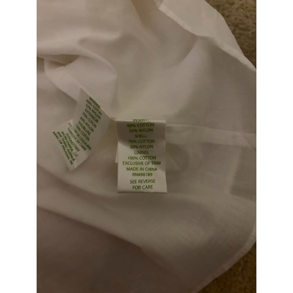 LILLY PULITZER Brett Strapless Lace Dress White Size L Wedding Bridal Pockets - Picture 14 of 14
